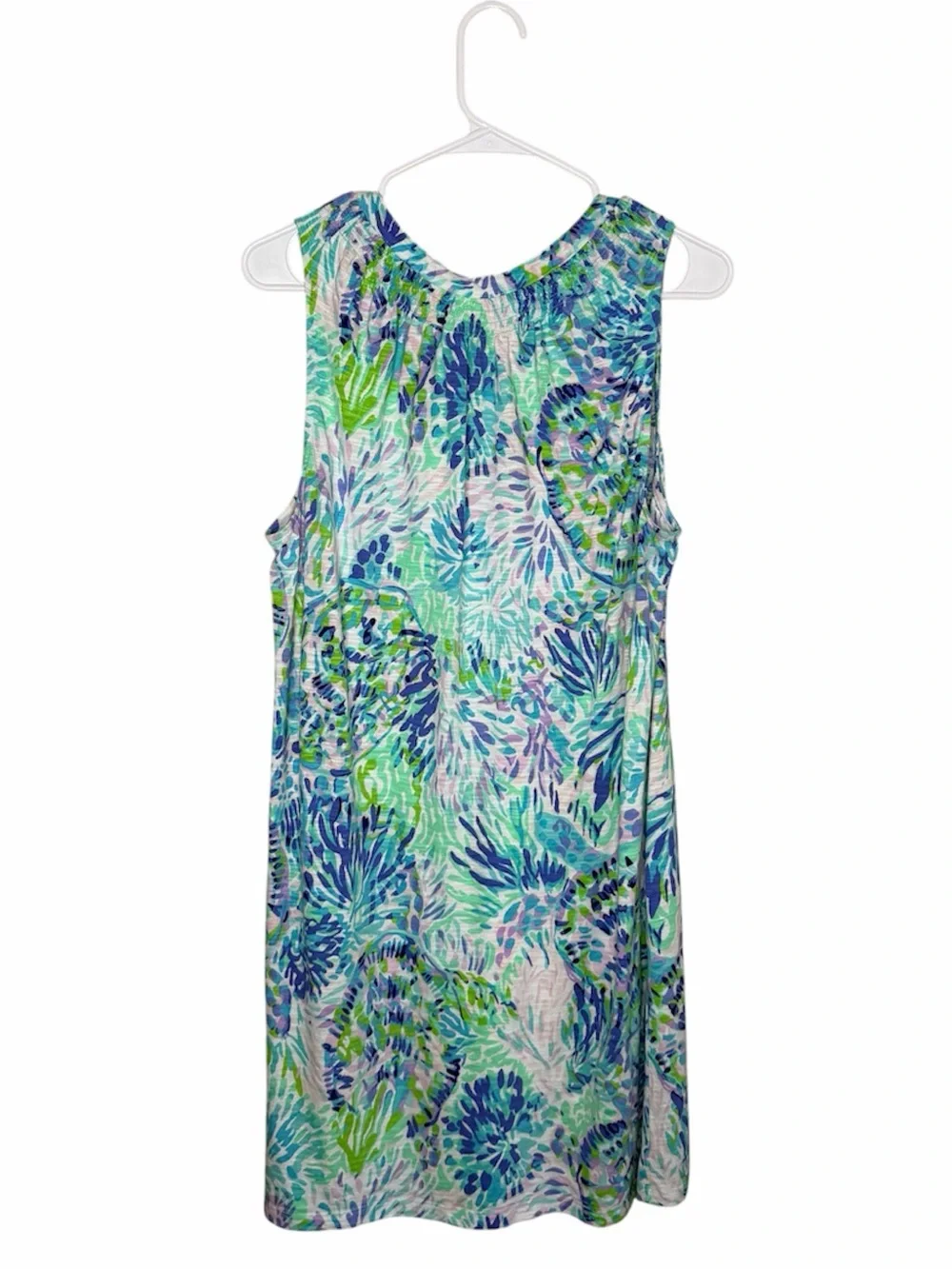Lilly Pulitzer Essie Dress Size XL Multi Shell Of A Party Sleeveless Shift Dress - Picture 6 of 11